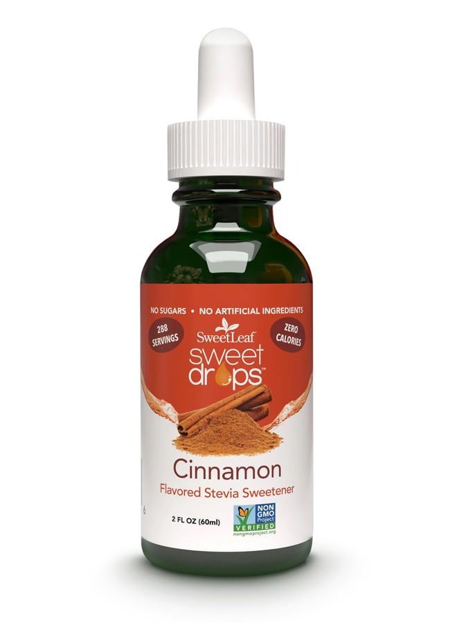 SweetLeaf Sweet Leaf Liquid Stevia Sweetner, Cinnamon - 2 oz - Liquid - Image 1